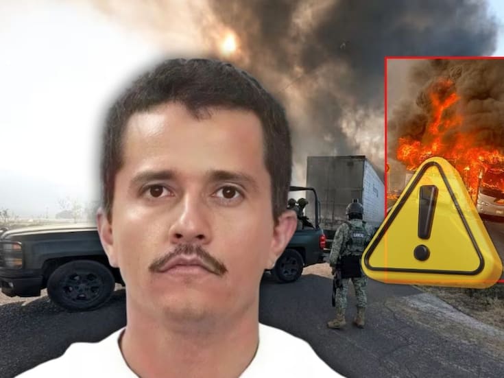 Narcobloqueos ya paralizan Jalisco, Michoacán, Tamaulipas, Guanajuato, Colima, Nayarit y Aguascalientes (zonas controladas por el CJNG); autoridades activan alerta y piden a habitantes no salir de sus casas
