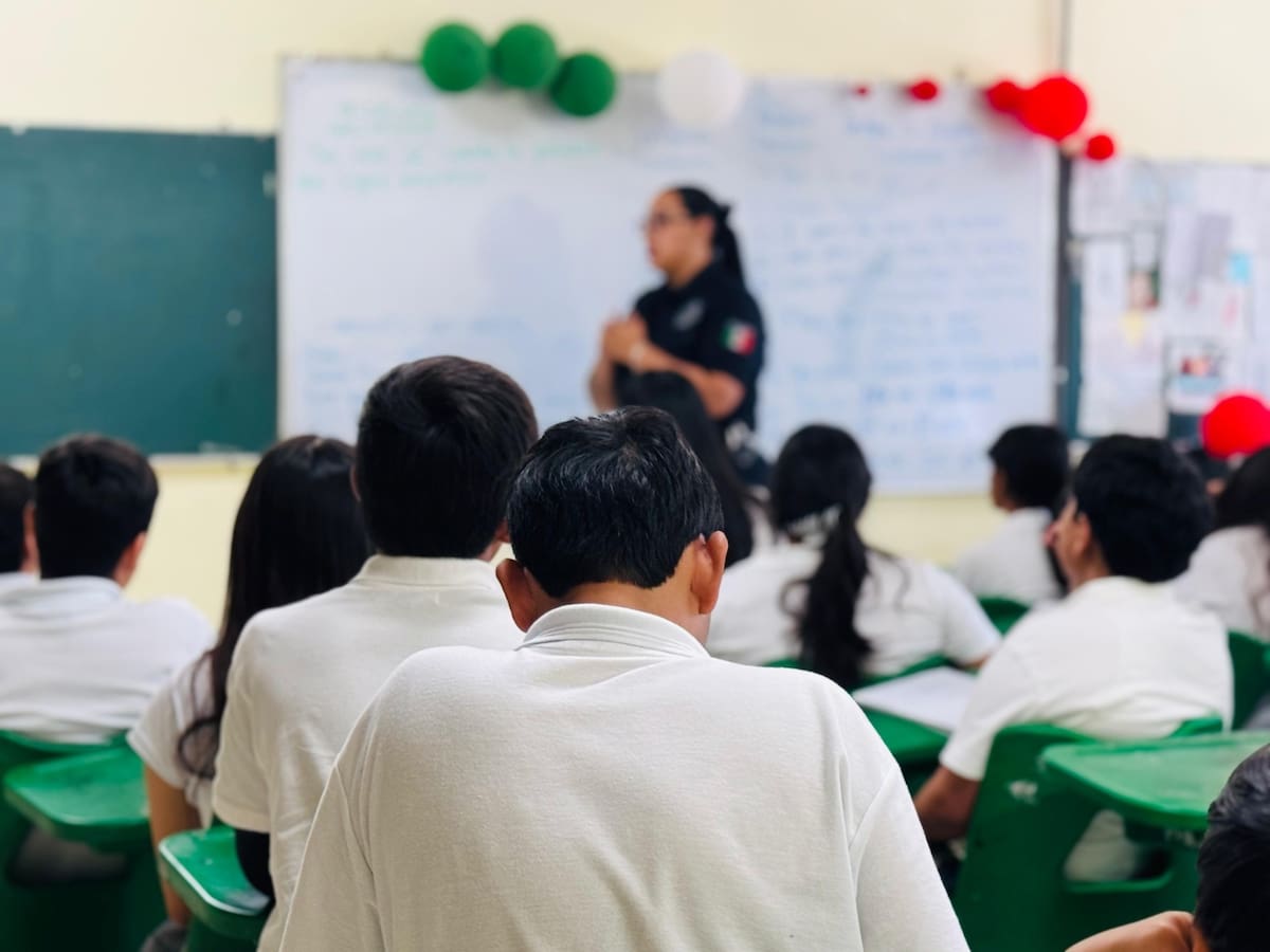 Según un documento en línea de la Secretaría de Gobernación, la presencia de armas en escuelas representa un factor de riesgo grave para la vida e integridad de la comunidad educativa. Foto: Cortesía.
