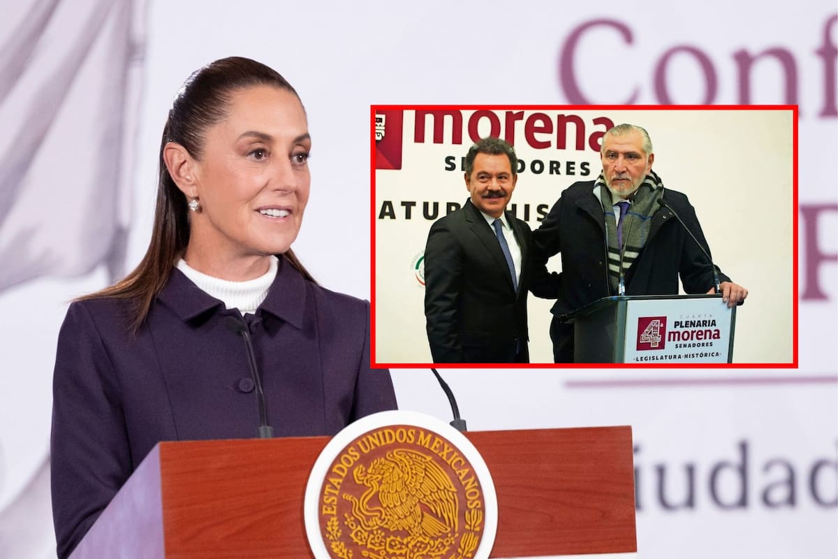 Sheinbaum confirma que Adán Augusto deja la coordinación de Morena en el Senado y asegura que se trata de una decisión personal