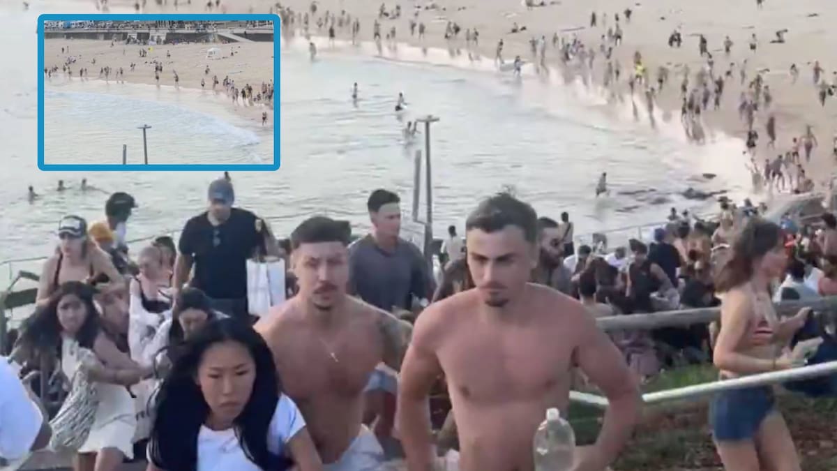 VIDEO revela momento del ataque armado en Bondi Beach Australia que deja al menos 12 muertos y otras 29 heridas; habían más de 1000 personas