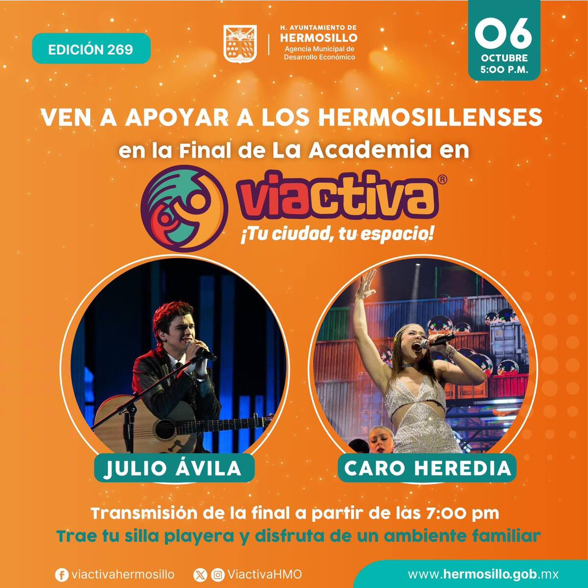 Transmitirán la final de La Academia en la plaza Zaragoza