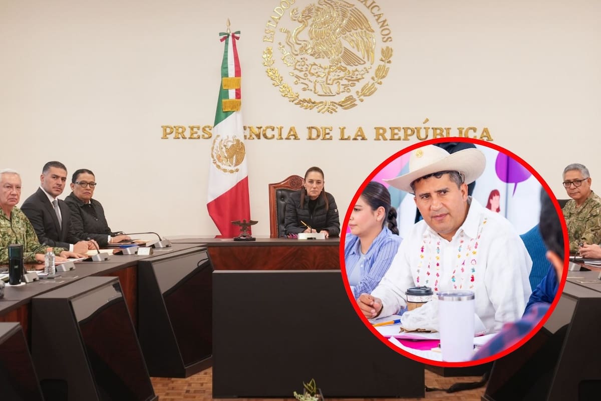 Claudia Sheinbaum condena asesinato de Carlos Manzo y convoca a Harfuch, junto al Gabinete de Seguridad, a reunión urgente en Palacio Nacional