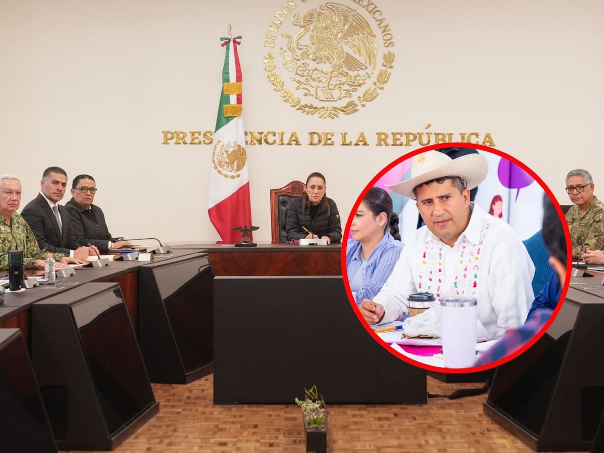 Claudia Sheinbaum condena asesinato de Carlos Manzo y convoca a Harfuch a Palacio Nacional. Crédito: X @Claudiashein/FB Carlos Manzo