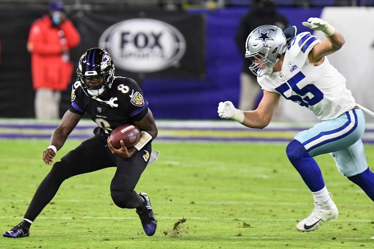 El ataque terrestre de los Ravens arrolla a los Cowboys