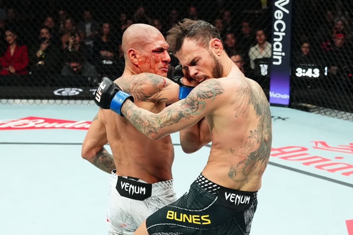 Edgar “Puro Chicali” Chairez vence por decisión dividida a Felipe Bunes en UFC Fight Night