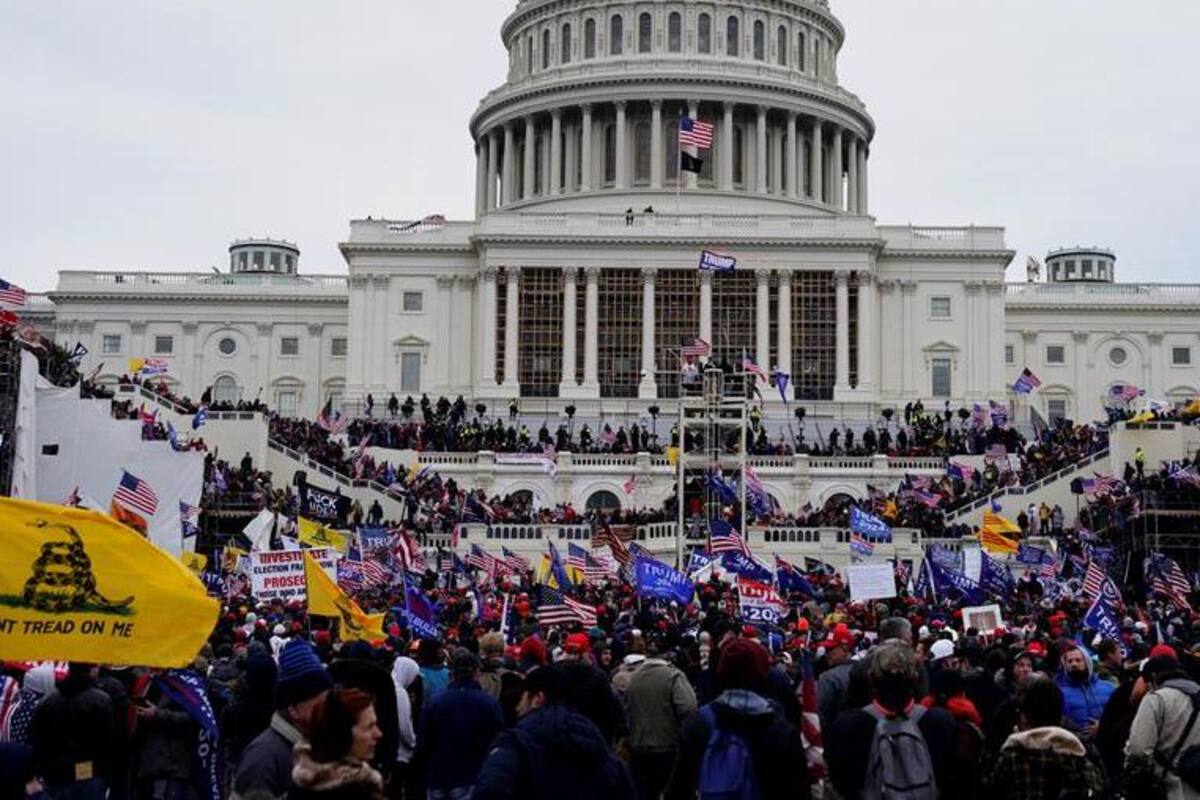 Informe de Policía del Capitolio alertó que el Congreso podría ser objetivo de seguidores de Trump