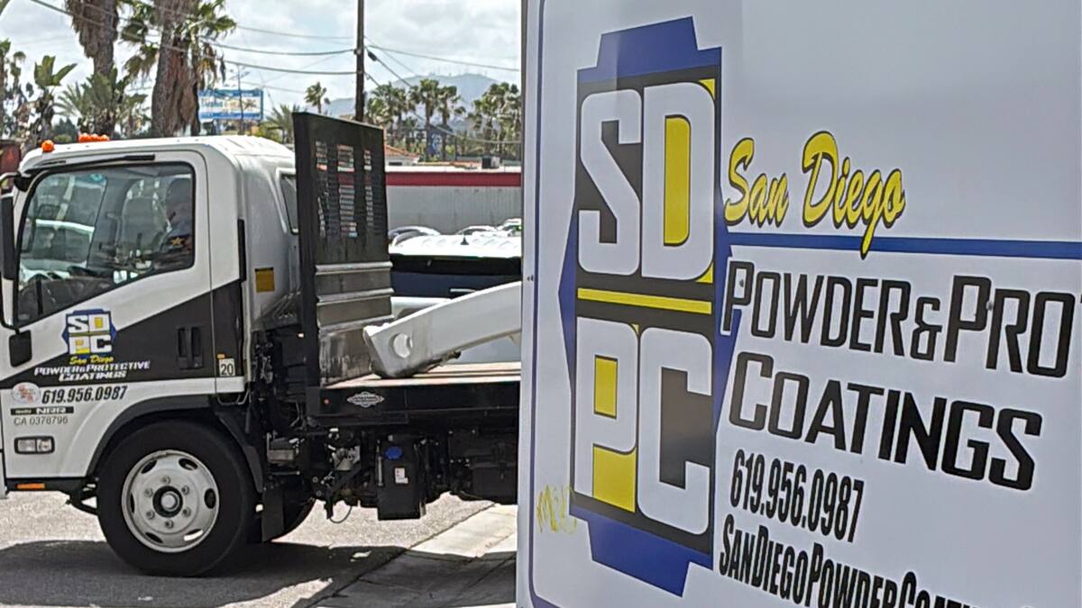 La empresa llamada San Diego Powder and Protective Coatings se ubica en El Cajón, California.