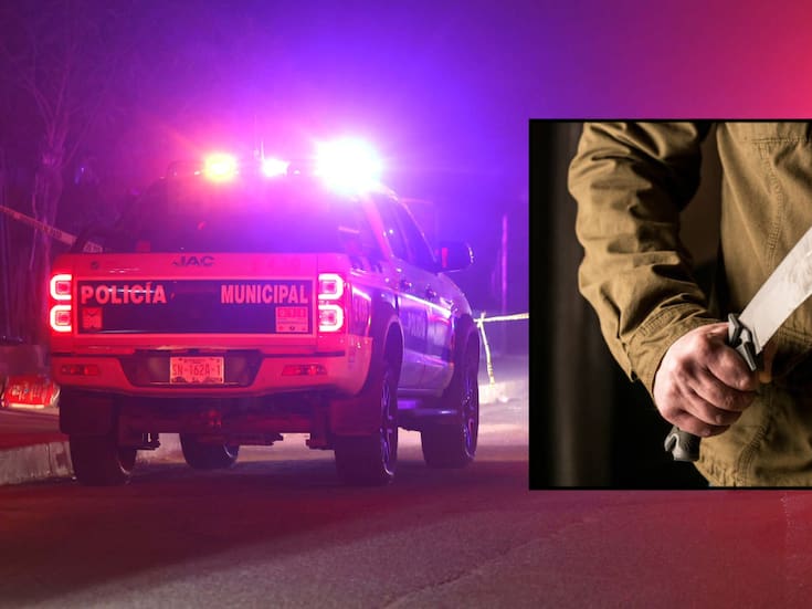 Detienen a menor que traía machete