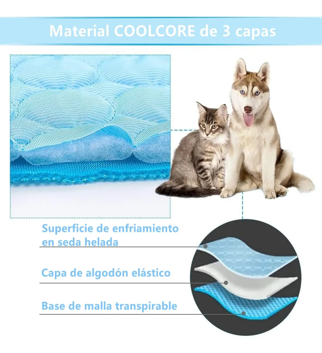 Tapete refrescante MUJIA para mascotas | Mercado Libre