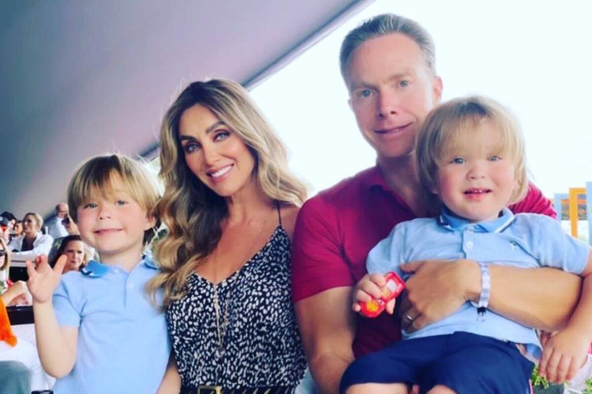 Anahí comparte fotografía de sus hijos y son idénticos a ella