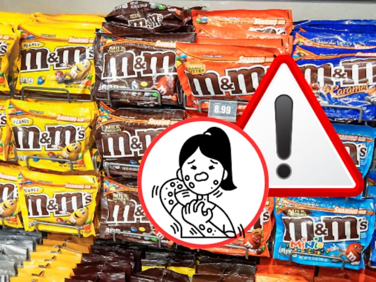 Alerta Sanitaria por M&M’S :Retiran cientos de paquetes de chocolates en Estados Unidos por riesgo de alergias