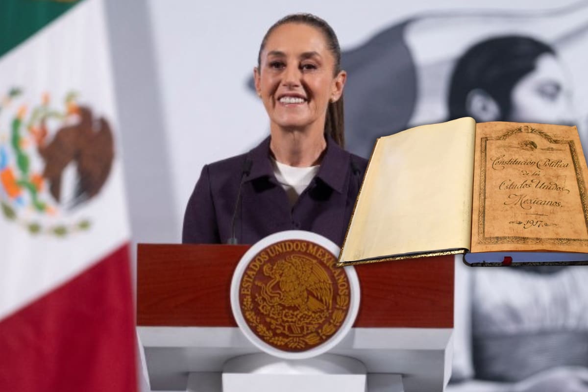 Desde Querétaro, Sheinbaum declara que la Cuarta Transformación recuperó la esencia social de la Constitución de 1917