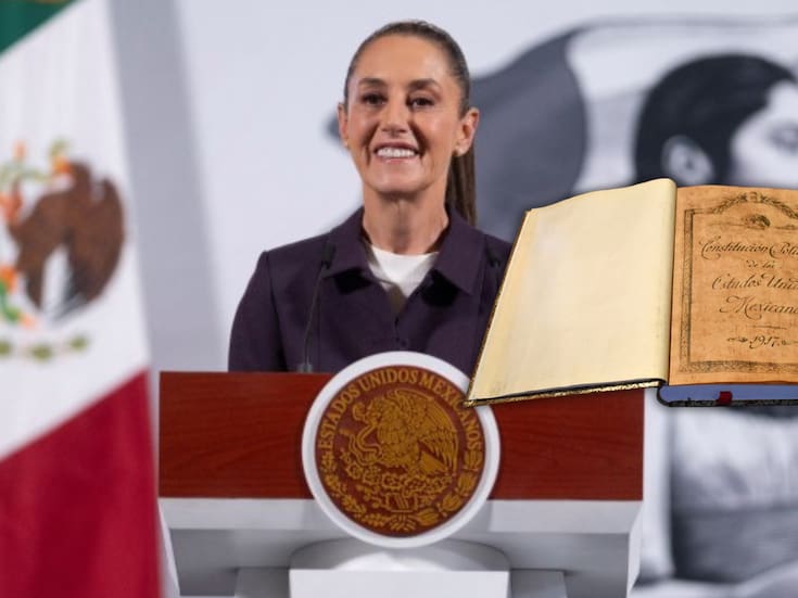 Desde Querétaro, Sheinbaum declara que la Cuarta Transformación recuperó la esencia social de la Constitución de 1917