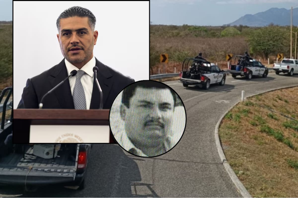 Harfuch confirmó operativo en Sinaloa, pero no la captura de Aureliano Guzmán Loera, alias “El Guano”, hermano de Joaquín “El Chapo” Guzmán