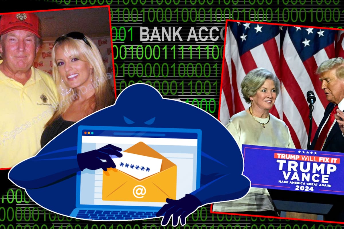 Hackers amenazan con filtrar correos de cercanos a Trump, entre ellos con la actriz Stormy Daniels; “No es más que propaganda digital”, reaccionó la Casa Blanca