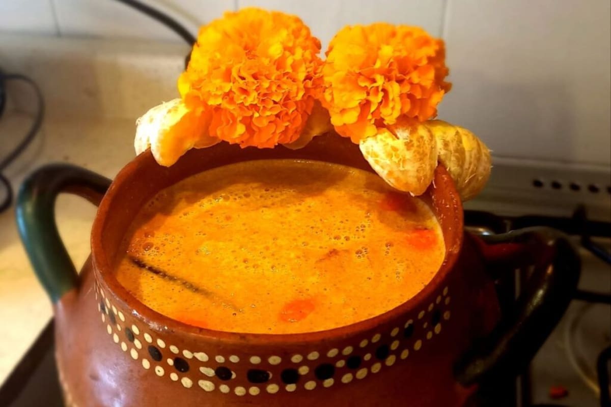 Prueba el atole de Día de Muertos de Jalisco