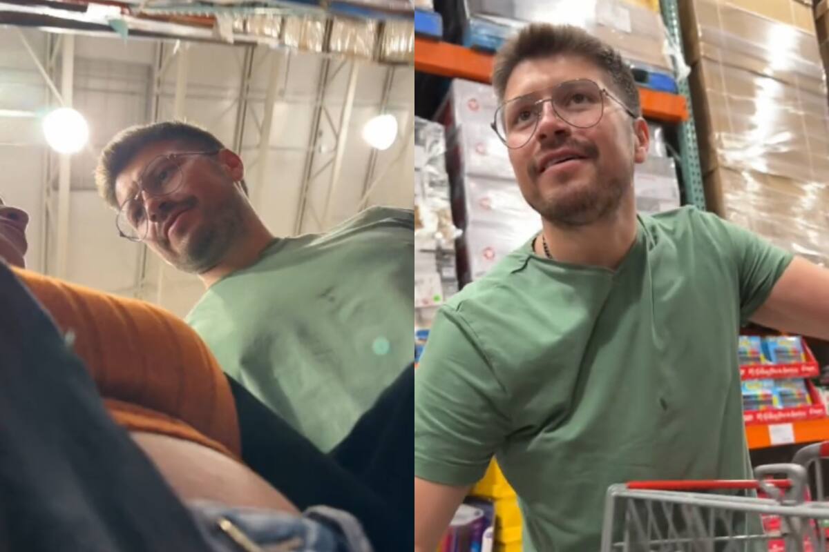 Mujer pone a prueba la generosidad de su esposo en el supermercado: ¿cuál fue el resultado?
