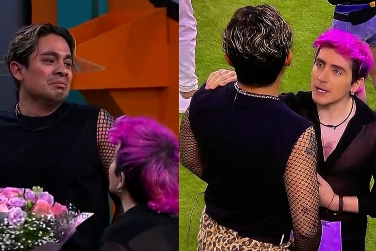 Ricardo Peralta se congela de amor: Recibe visita de su novio en ‘La Casa de los Famosos 2024’