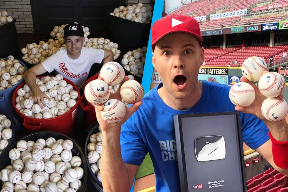 Zack Hample: El Youtuber que ha atrapado más de 12 mil pelotas de Grandes Ligas