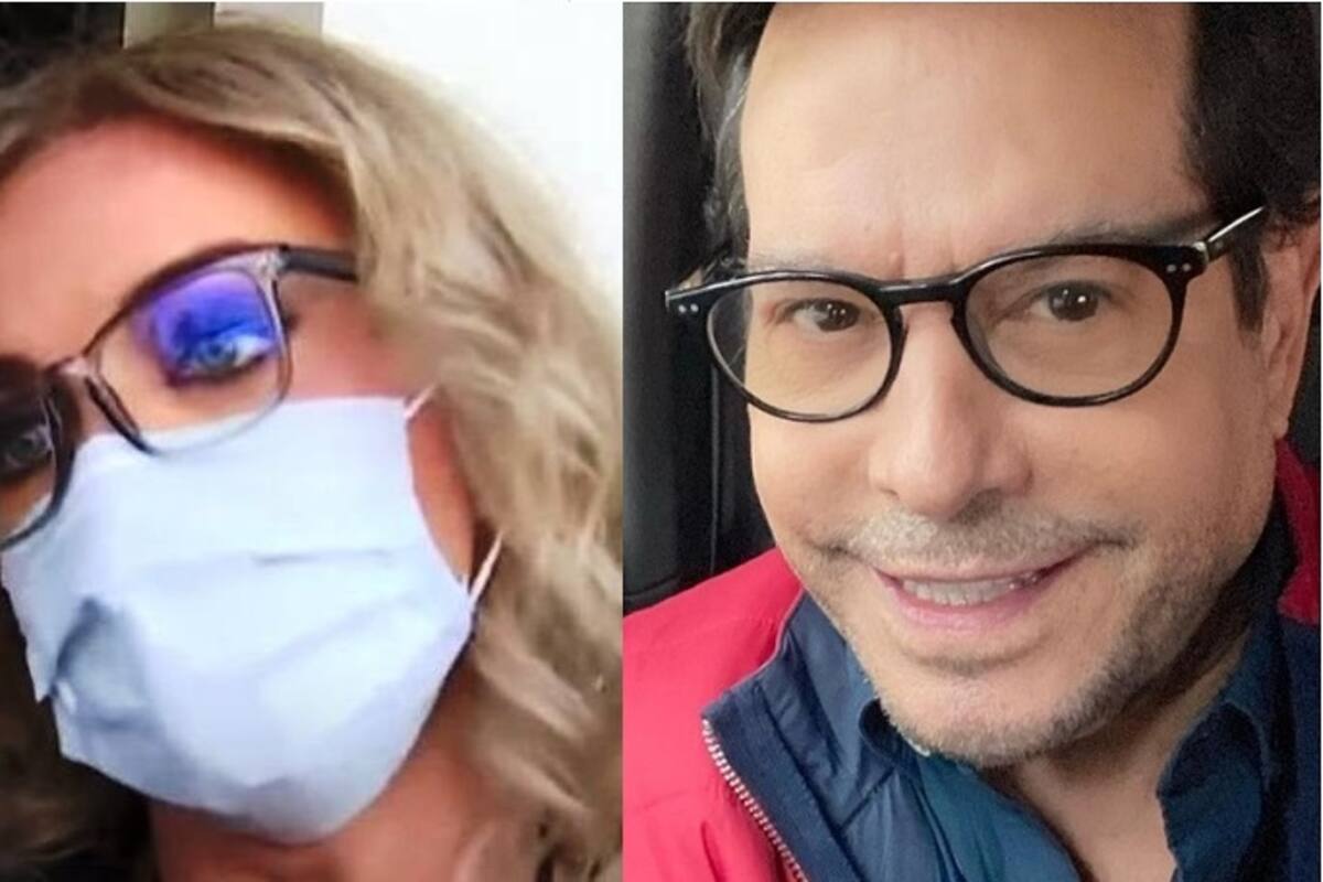 Laura Flores pide que ya dejen en paz a Juan José Origel por vacunarse en EU