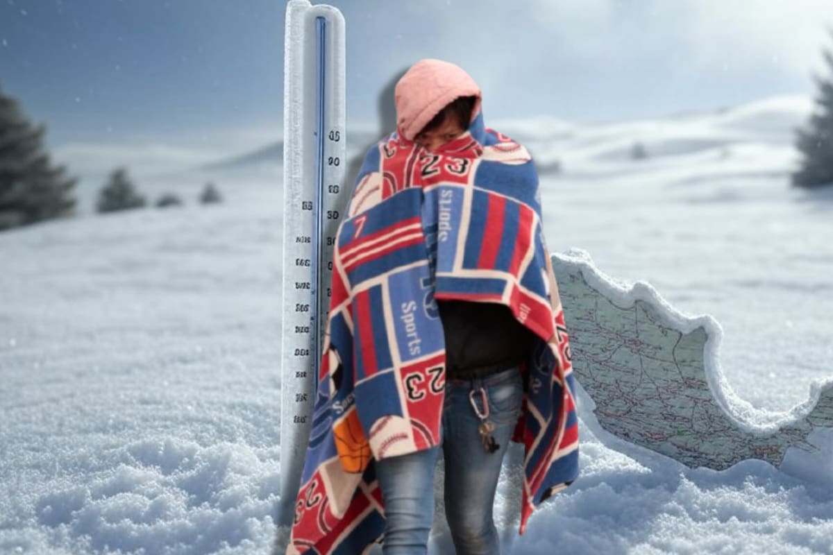 Estos estados serán los más afectados con aguanieve por frío extremo en México