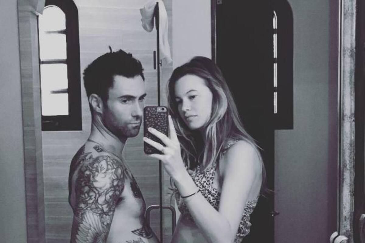 Adam Levine y Behati Prinsloo de vacaciones en México