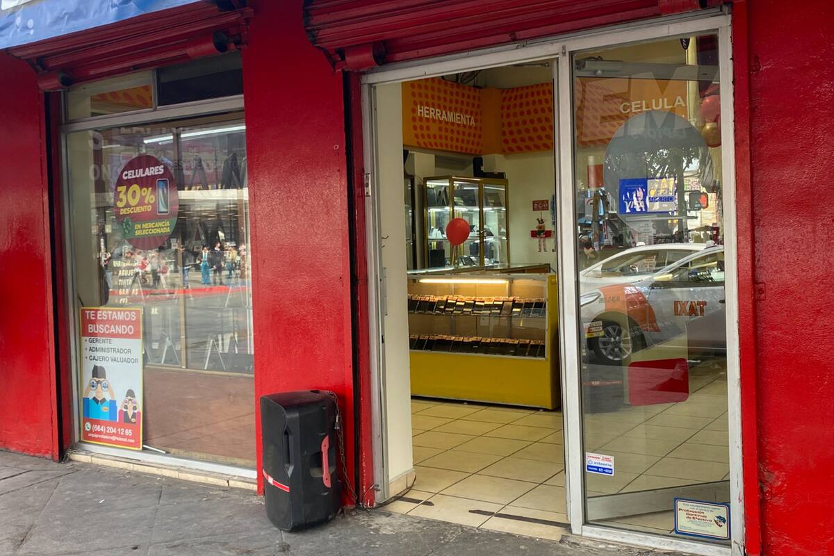Esperan repunte los locales de empeño en Tijuana