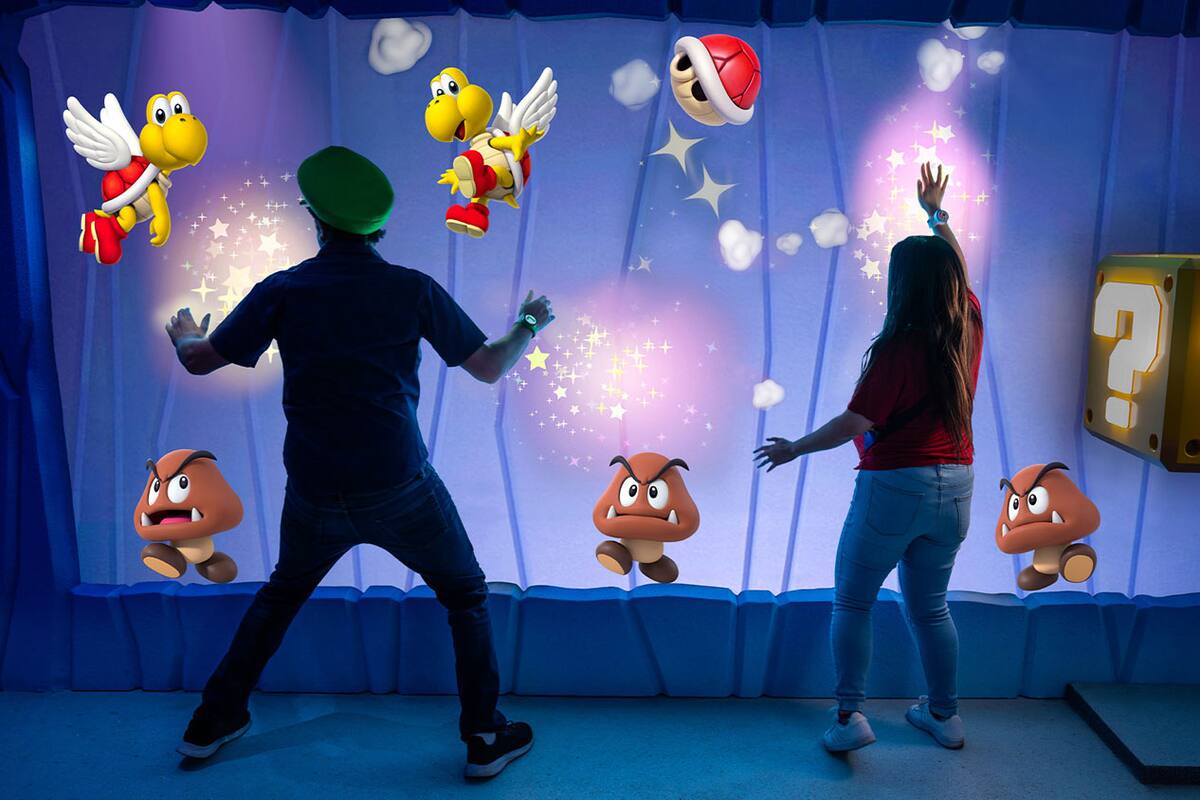 Super Nintendo World en Universal Studios suma nueva pared interactiva