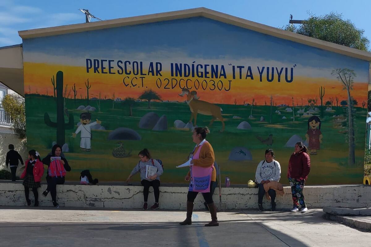 Limpian preescolar antes de lluvias
