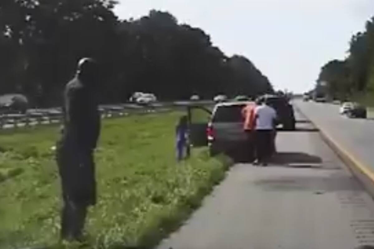 ¡El gran Shaq al rescate! O'neal es captado ayudando en accidente automovilismo
