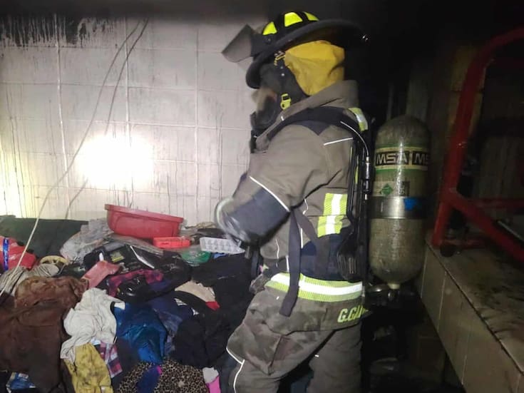 Provoca amplio despliegue de recursos y elementos incendio en Nogales