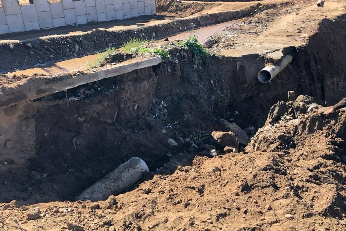 Empresa desaladora se hace responsable de tubería rota