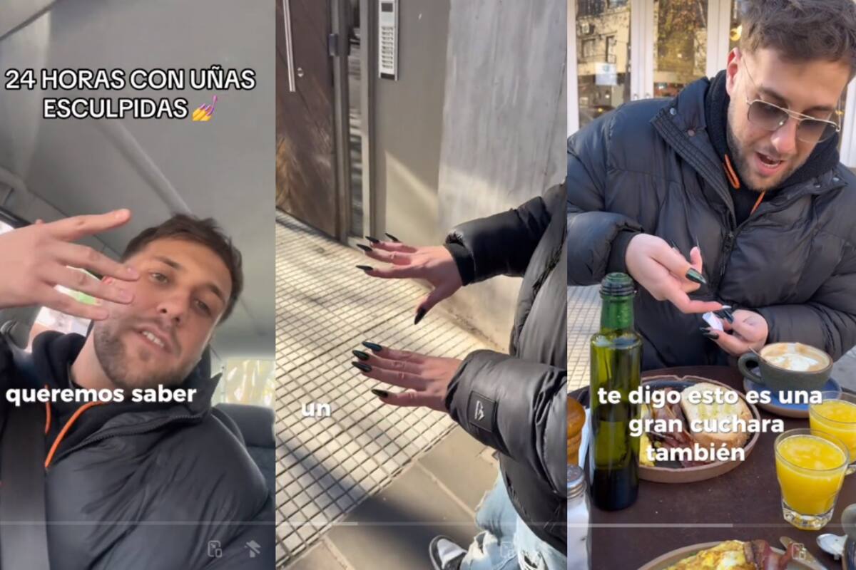 VIRAL | Dos hombres deciden ponerse uñas acrílicas para averiguar qué se siente