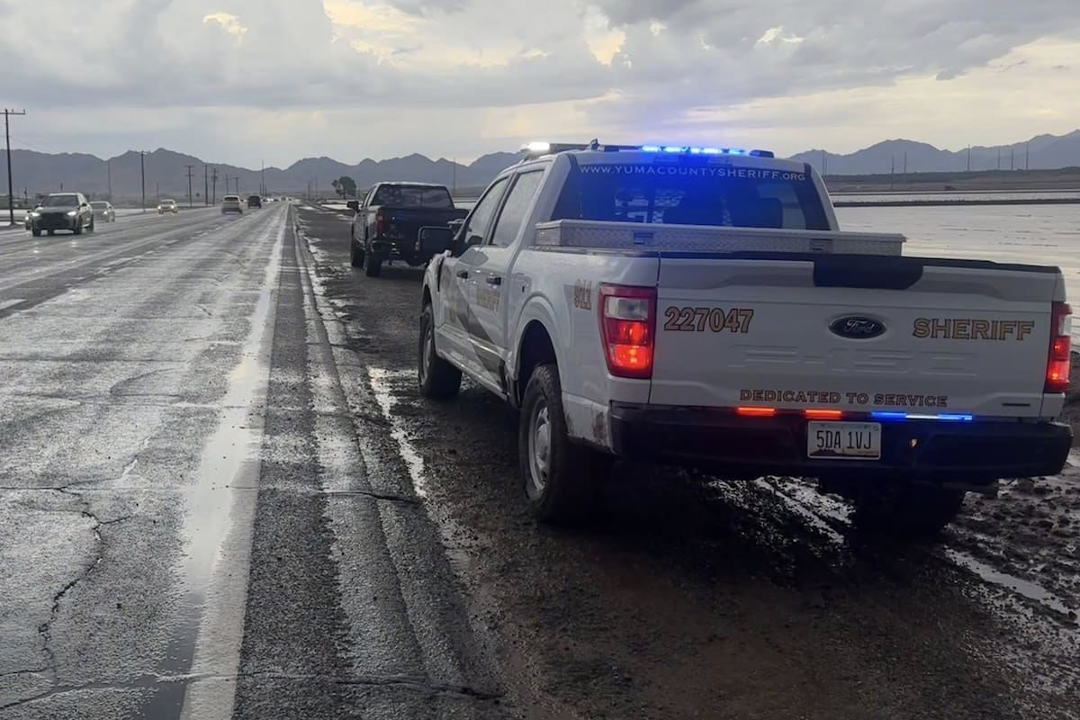 No cedió el paso al girar y terminó gravemente herido tras choque en Yuma