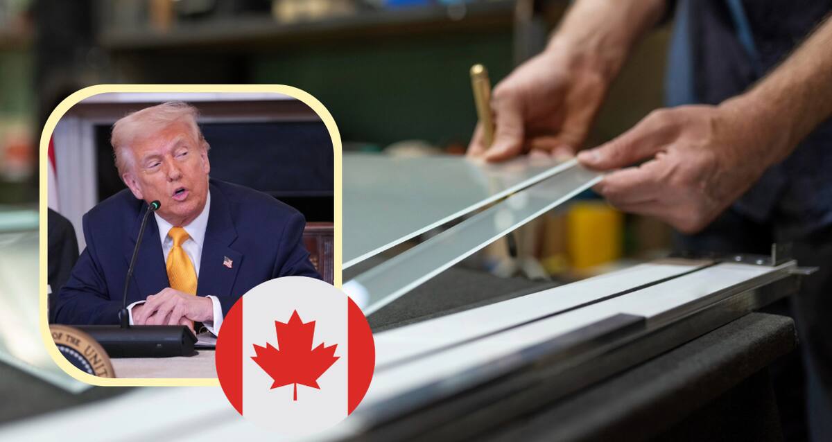 Cerca de tres horas antes, el mandatario estadounidense, Donald Trump, anunció que duplicará los aranceles previstos al acero y al aluminio procedentes de Canadá, del 25% al 50%