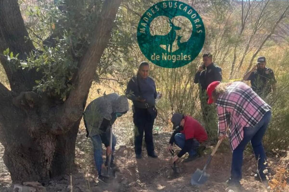 Buscadoras hallan cuerpo en Nogales