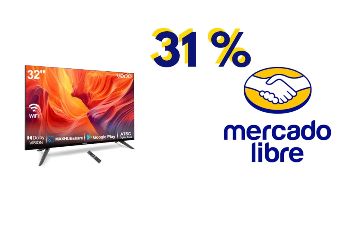 Ofertas en Mercado Libre: Smart TV Vedd con 31% de descuento