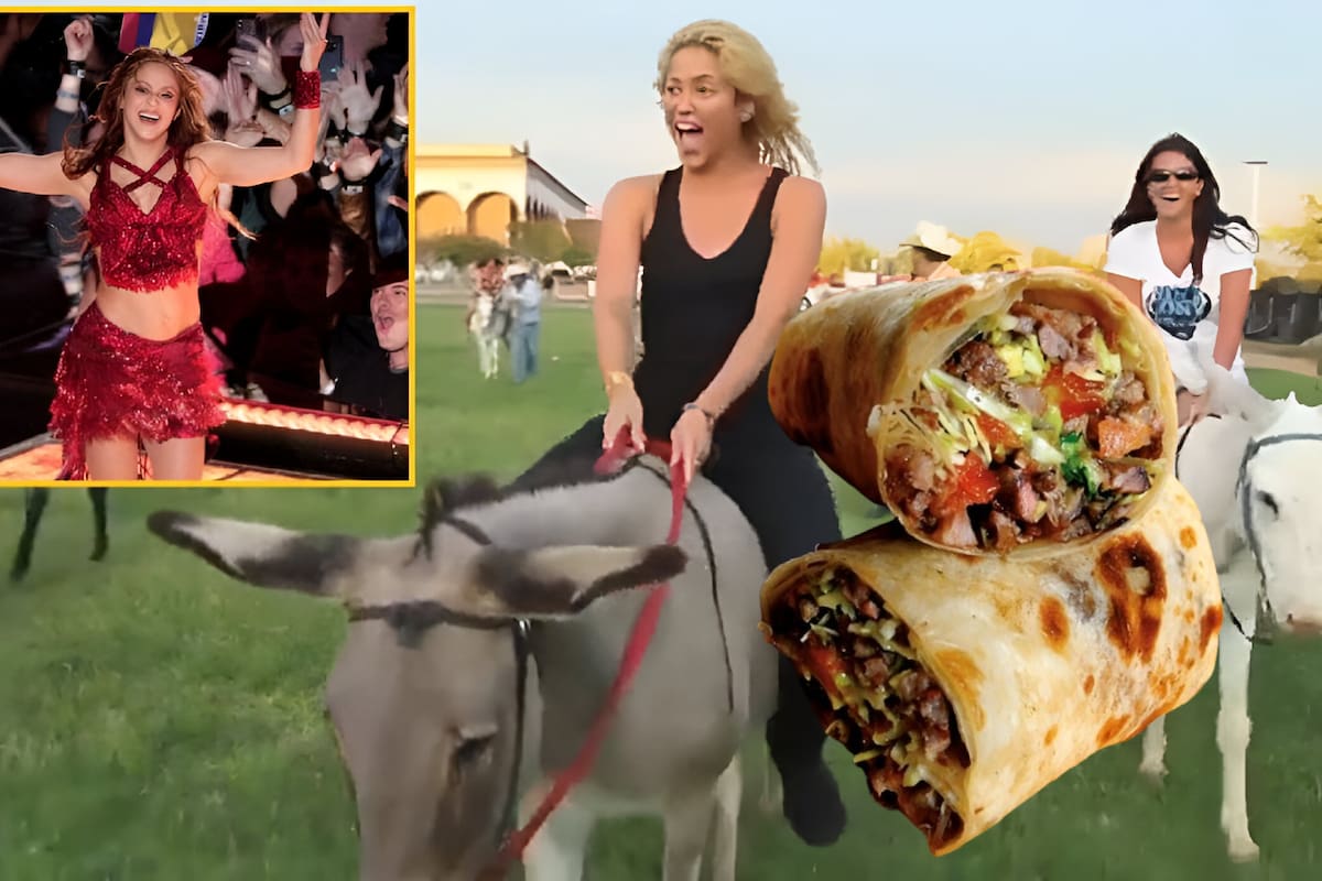 La vez que Shakira quería probar los burros de Hermosillo y acabó paseando en uno por confusión