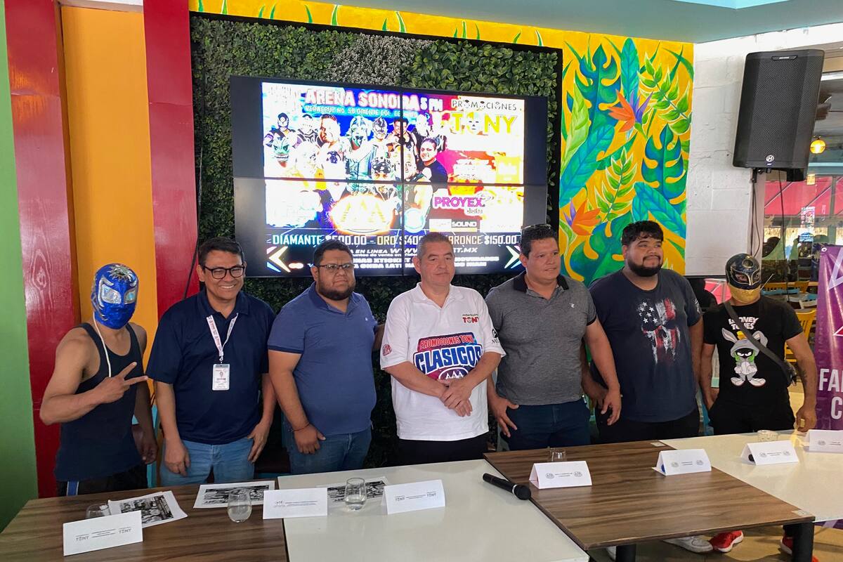Vuelve Lucha Libre a la Arena Sonora de Hermosillo