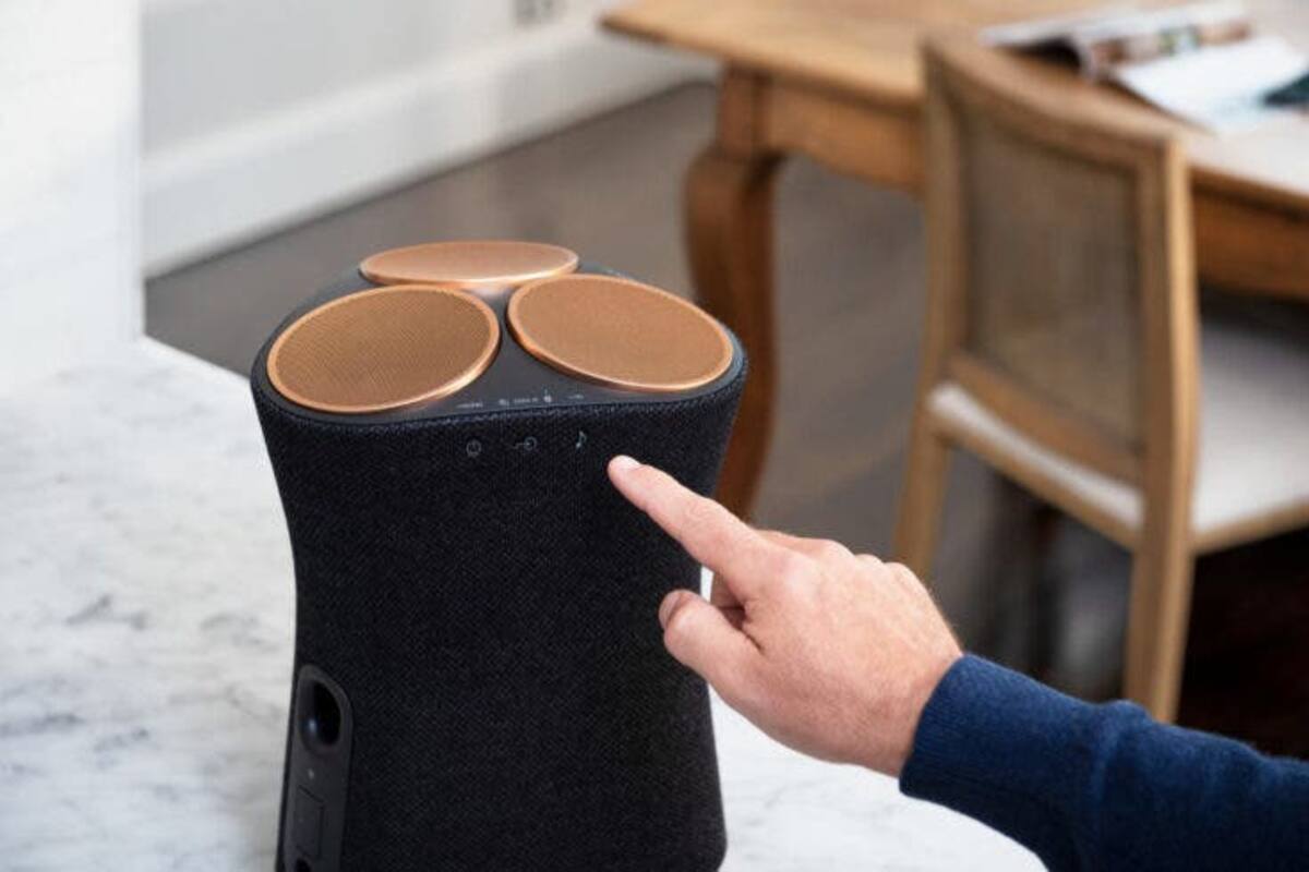 Los nuevos altavoces de Sony se inspiran en el diseño de una afeitadora eléctrica