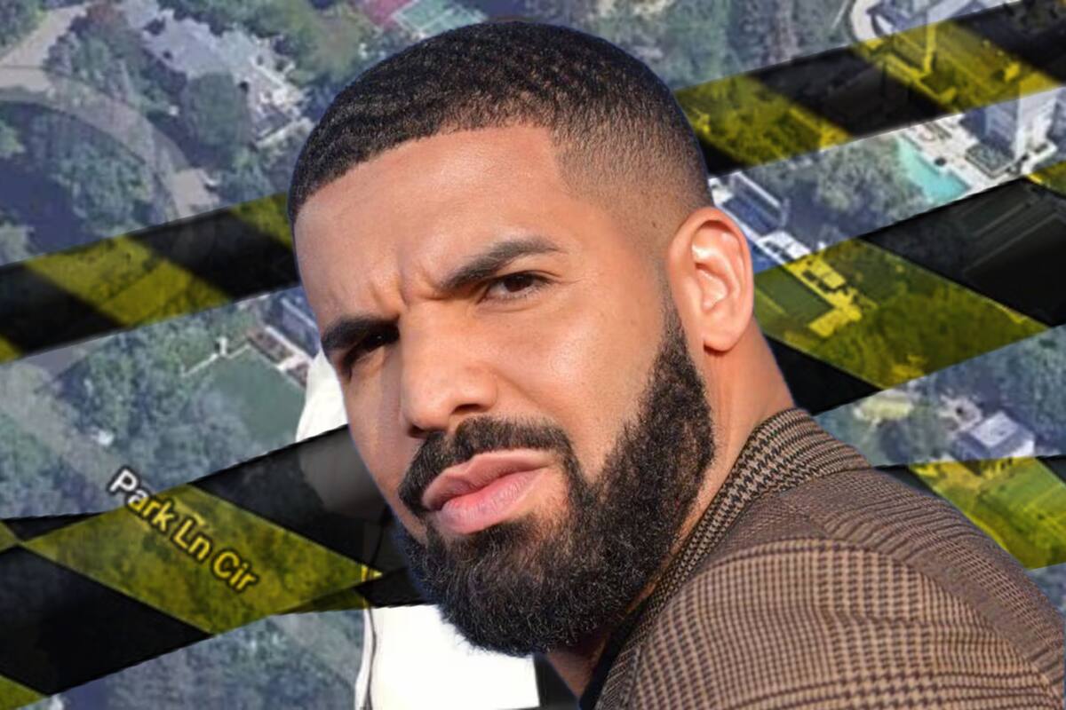 Policía acordona la casa de Drake tras tiroteo que dejó un herido grave