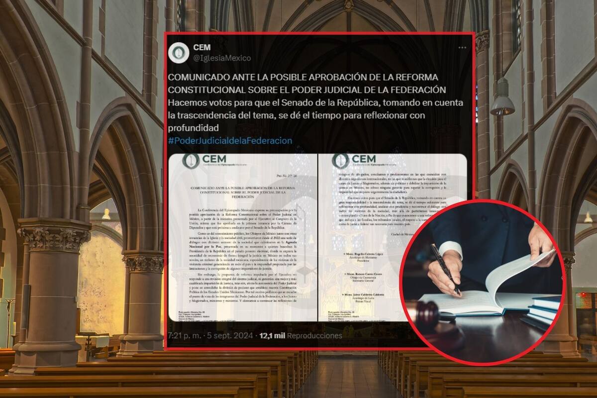 La Iglesia Católica alerta sobre los riesgos de la RJ: Pide reflexión y diálogo para proteger la autonomía judicial