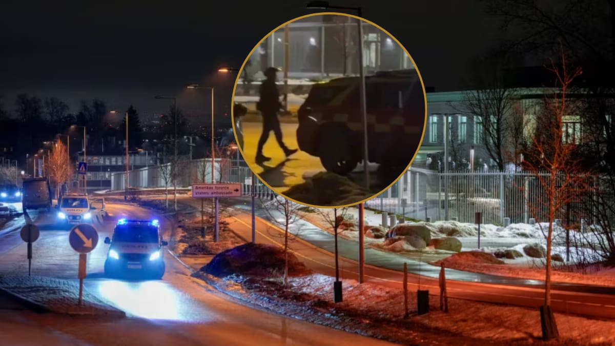 Explota artefacto incendiario oculto en una mochila frente a la embajada de Estados Unidos en Oslo durante la madrugada; autoridades investigan si fue un ataque dirigido