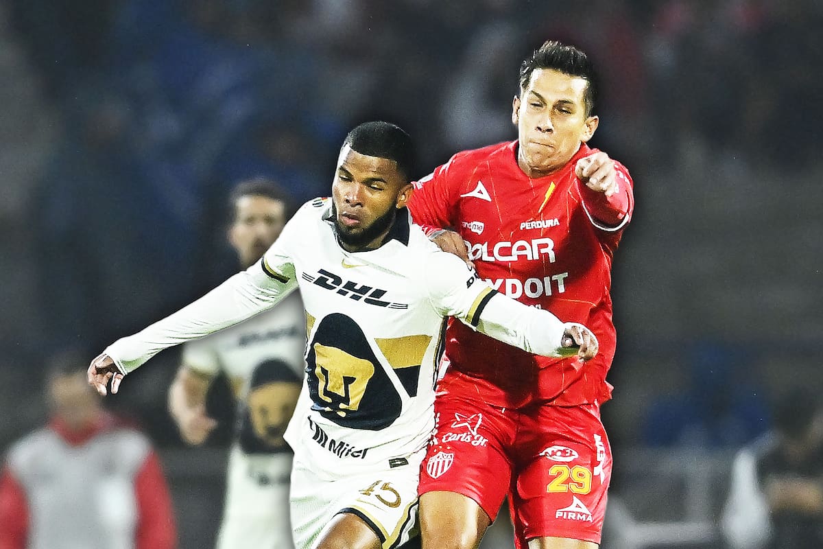 ¡Aguacero! Pumas y Necaxa dividen puntos en medio de la lluvia