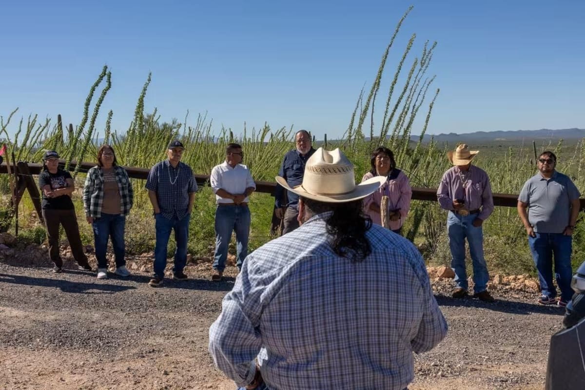 Tribus de Arizona respaldan a la Nación Tohono O’odham en su lucha contra el muro fronterizo