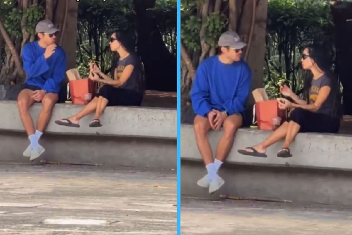 Captan a Harry Styles y Zoë Kravitz paseando de la mano por calles de la CDMX durante la estancia del cantante en México