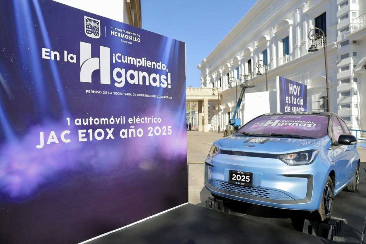 Revelan a ganador de automóvil eléctrico tras sorteo para contribuyentes cumplidos en Hermosillo