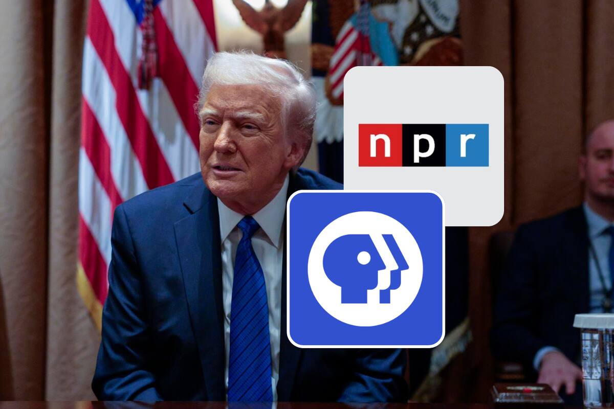 Trump amenaza con eliminar fondos a NPR y PBS: “Son medios injustos y sesgados”