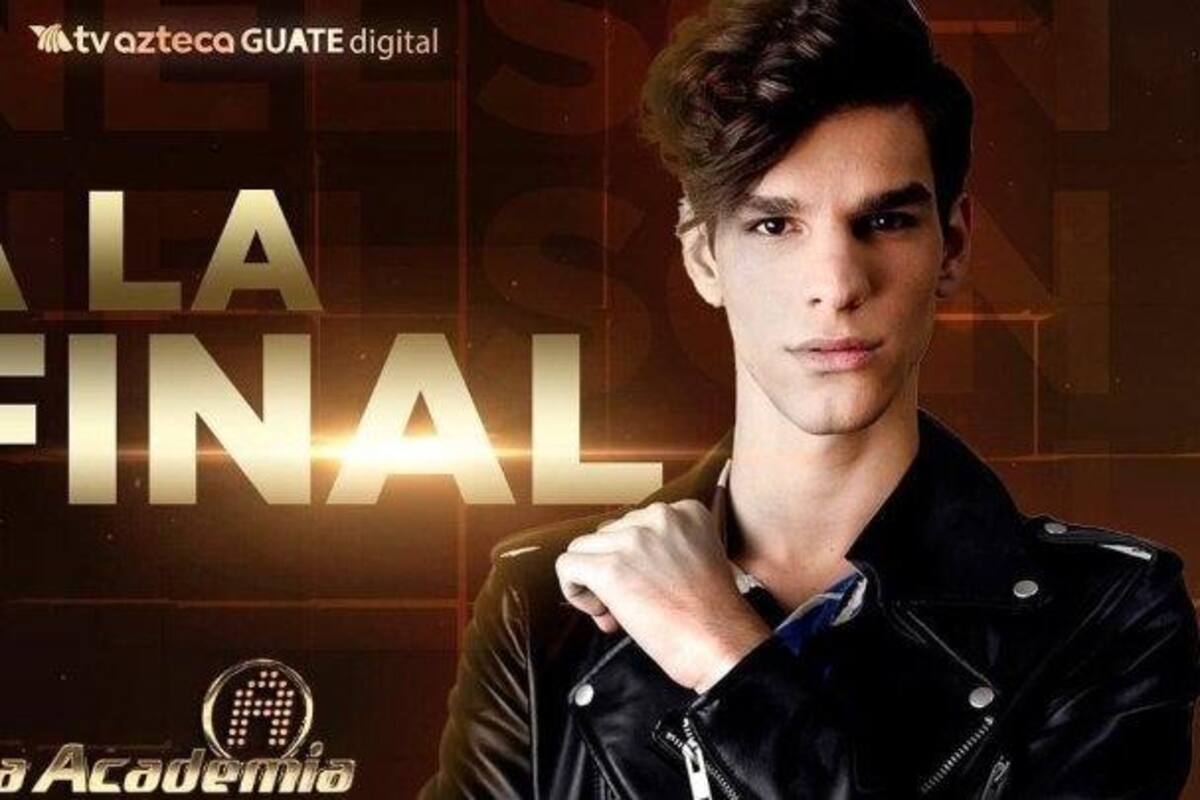 Nelson Carreras primer finalista de La Academia