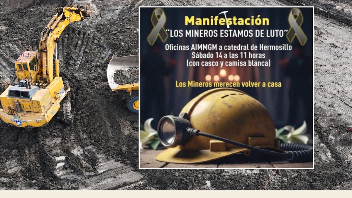 Sector minero de Hermosillo marchará hoy para exigir justicia y seguridad tras caso de trabajadores desaparecidos y asesinados en Sinaloa